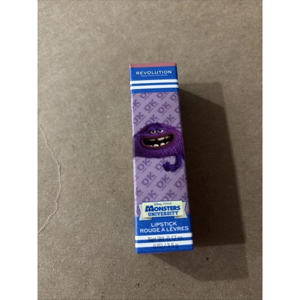 Revolution Disney Pixar MONSTERS UNIVERSITY ART LIPSTICK Limited Edition Gift‎